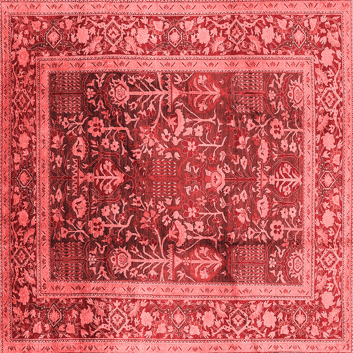 Oriental Red Industrial Rug, urb669red