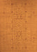 Oriental Orange Industrial Rug, urb670org