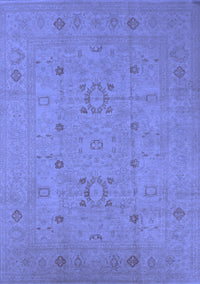 Oriental Blue Industrial Rug, urb670blu