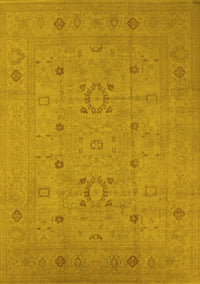 Oriental Yellow Industrial Rug, urb670yw