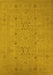 Oriental Yellow Industrial Rug, urb670yw