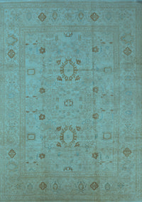 Oriental Light Blue Industrial Rug, urb670lblu