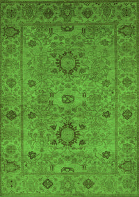 Oriental Green Industrial Rug, urb671grn