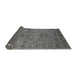 Sideview of Oriental Gray Industrial Rug, urb671gry