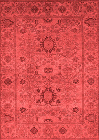 Oriental Red Industrial Rug, urb671red