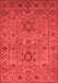 Oriental Red Industrial Area Rugs