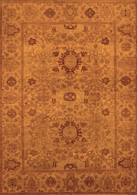 Oriental Orange Industrial Rug, urb671org