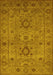 Oriental Yellow Industrial Rug, urb671yw