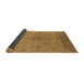 Sideview of Oriental Brown Industrial Rug, urb672brn