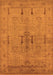 Oriental Orange Industrial Rug, urb672org