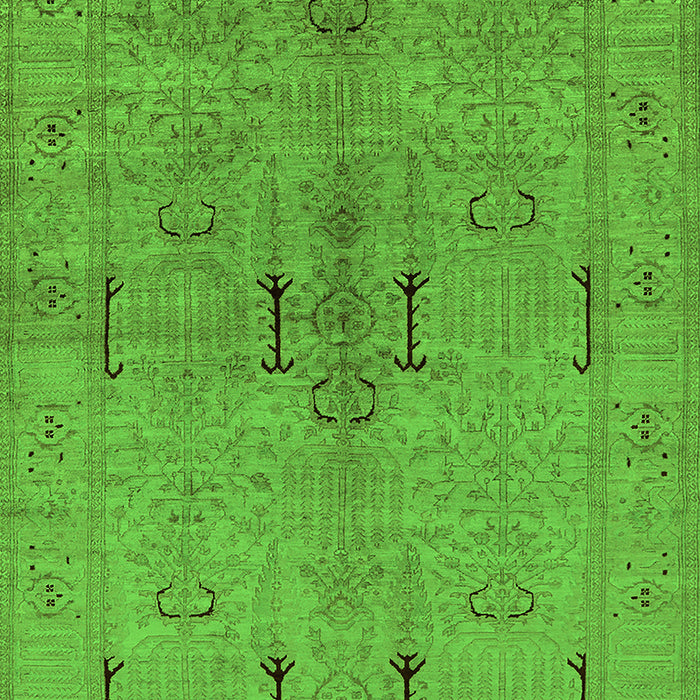 Oriental Green Industrial Rug, urb672grn