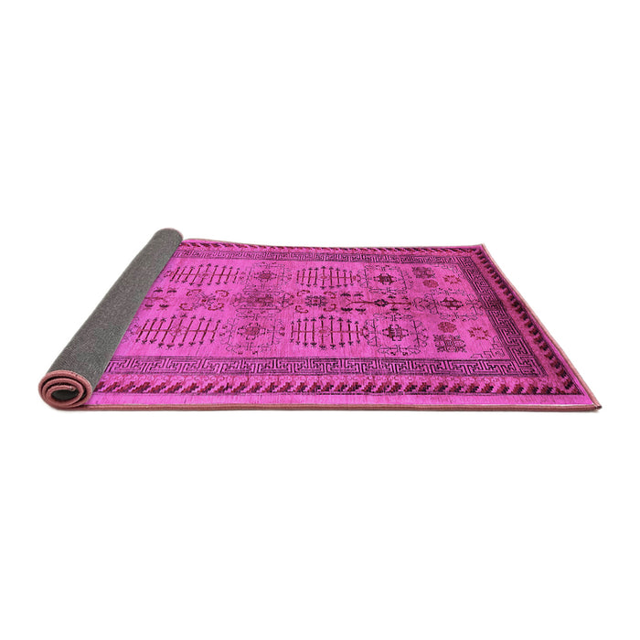 Sideview of Oriental Pink Industrial Rug, urb673pnk