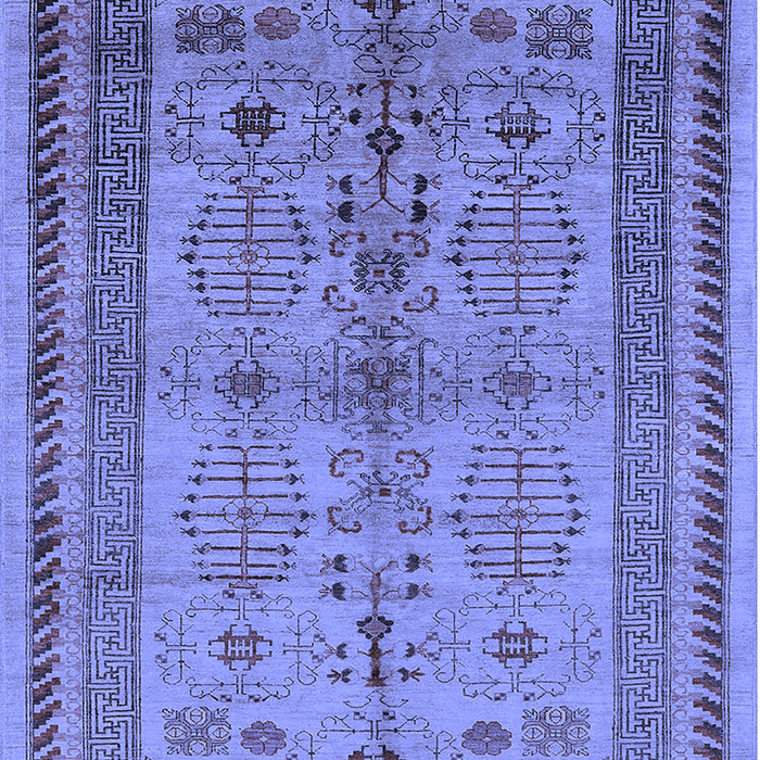 Oriental Blue Industrial Rug, urb673blu