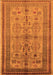 Oriental Orange Industrial Rug, urb673org