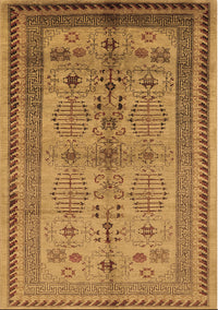 Oriental Brown Industrial Rug, urb673brn