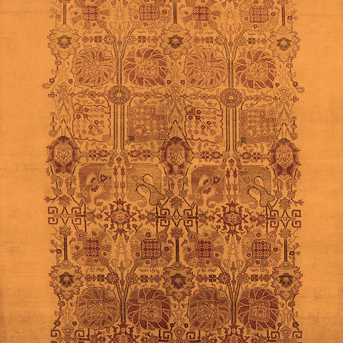 Oriental Orange Industrial Rug, urb674org