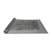 Sideview of Oriental Gray Industrial Rug, urb674gry