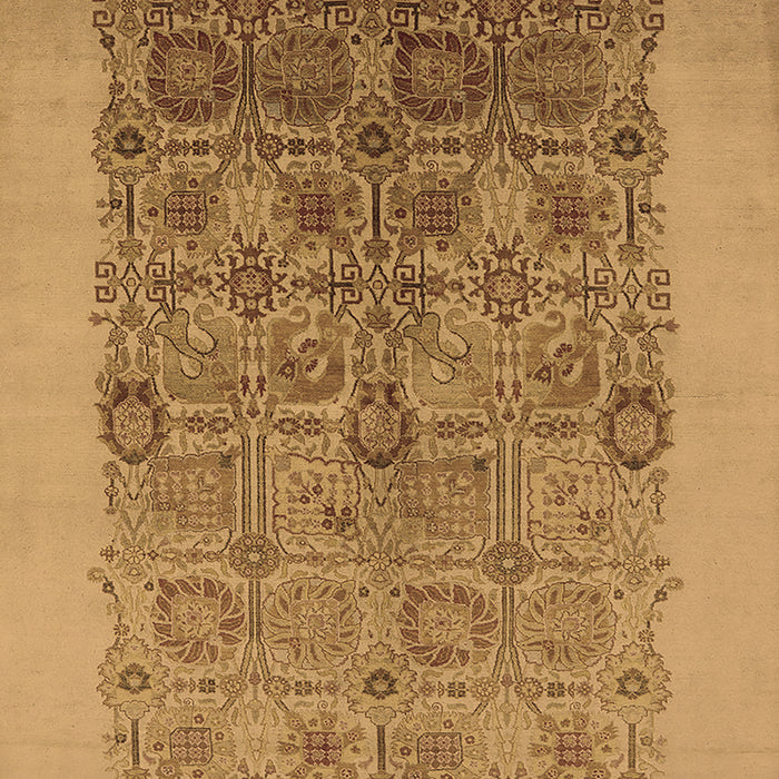 Oriental Brown Industrial Rug, urb674brn