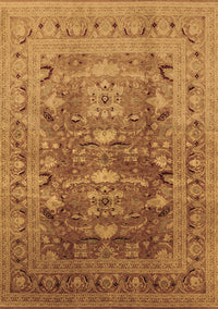 Oriental Brown Traditional Rug, urb675brn