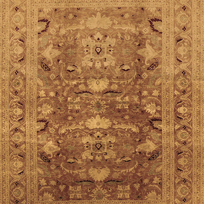 Oriental Brown Traditional Rug, urb675brn
