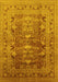 Oriental Yellow Traditional Rug, urb675yw