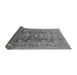 Sideview of Oriental Gray Traditional Rug, urb675gry
