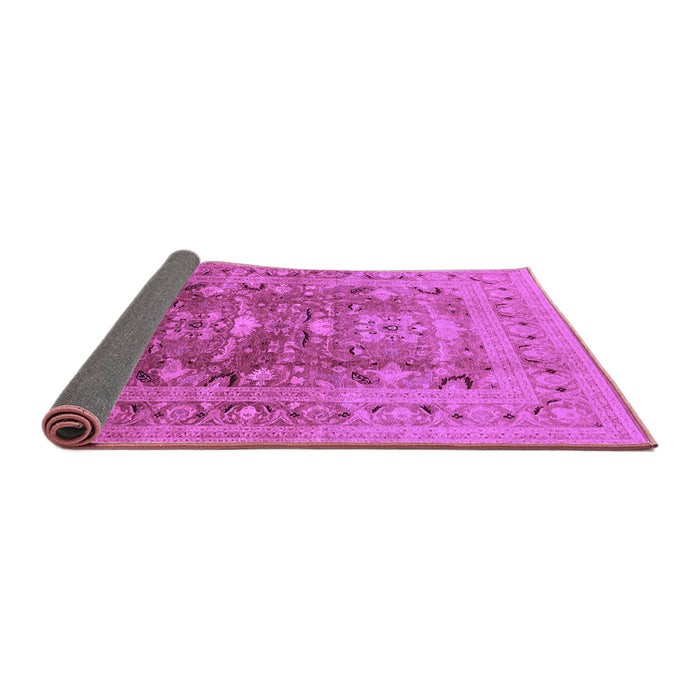 Sideview of Oriental Purple Traditional Rug, urb675pur