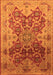 Oriental Orange Traditional Rug, urb676org