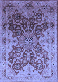 Oriental Blue Traditional Rug, urb676blu