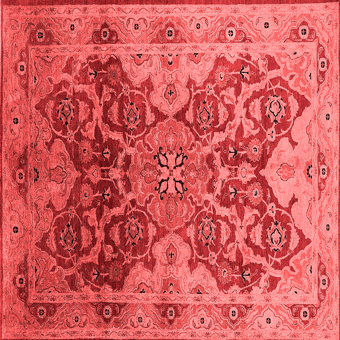 Oriental Red Traditional Rug, urb676red