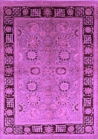 Oriental Purple Traditional Rug, urb677pur