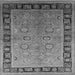 Square Oriental Gray Traditional Rug, urb677gry