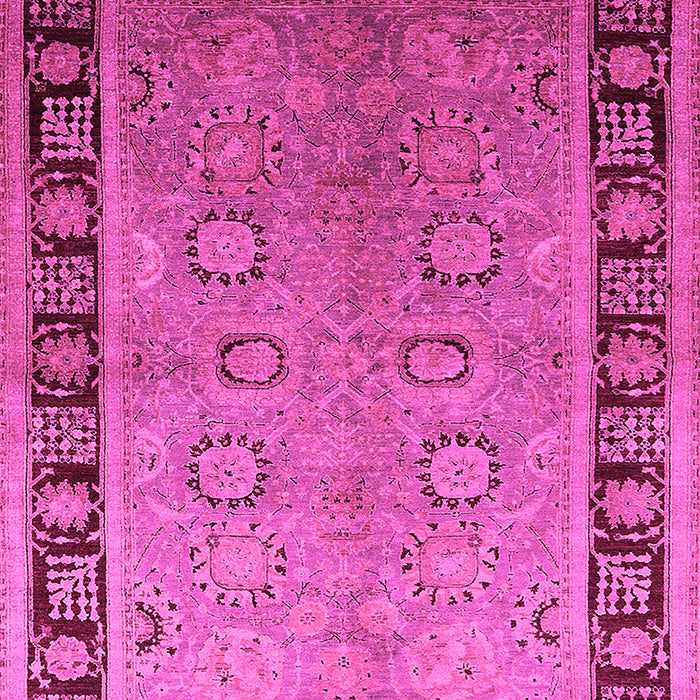 Oriental Pink Traditional Rug, urb677pnk