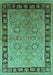 Oriental Turquoise Traditional Rug, urb677turq