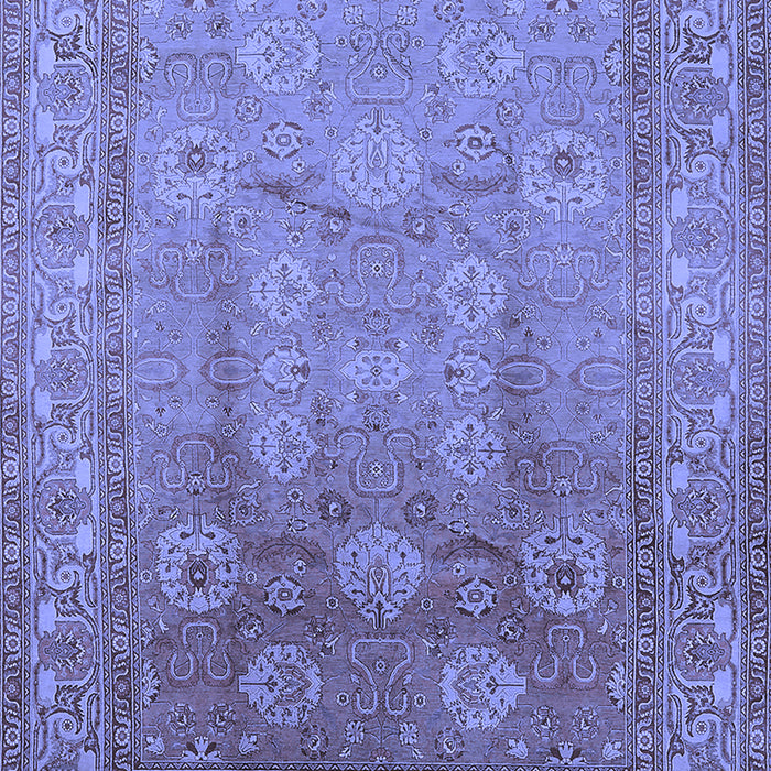Oriental Blue Traditional Rug, urb678blu