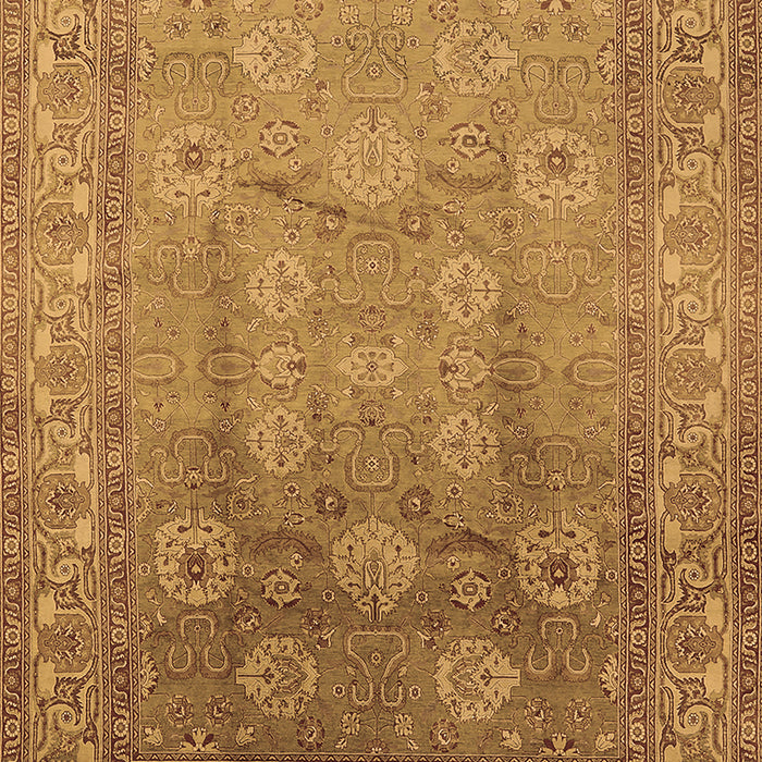Oriental Brown Traditional Rug, urb678brn