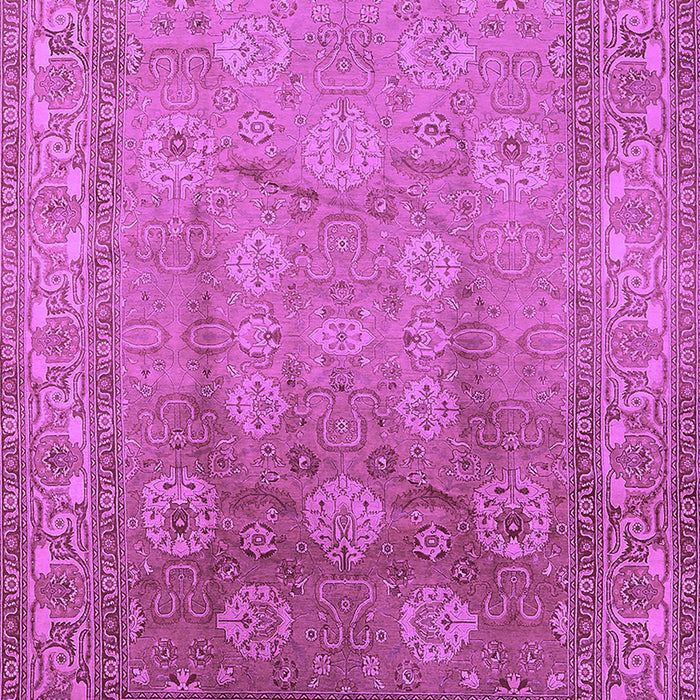 Machine Washable Oriental Purple Traditional Area Rugs, wshurb678pur