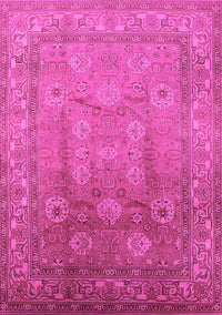 Oriental Pink Traditional Rug, urb678pnk