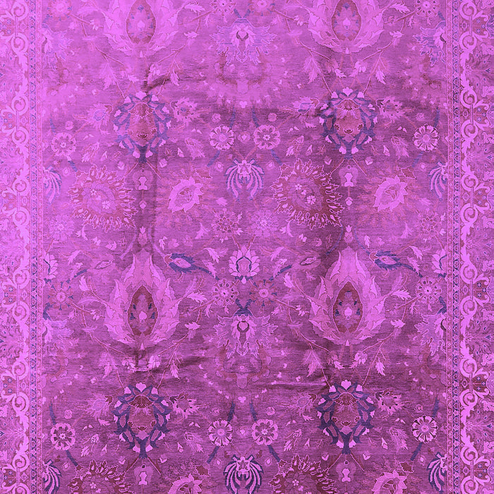 Oriental Purple Traditional Rug, urb679pur