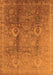 Oriental Orange Traditional Rug, urb679org