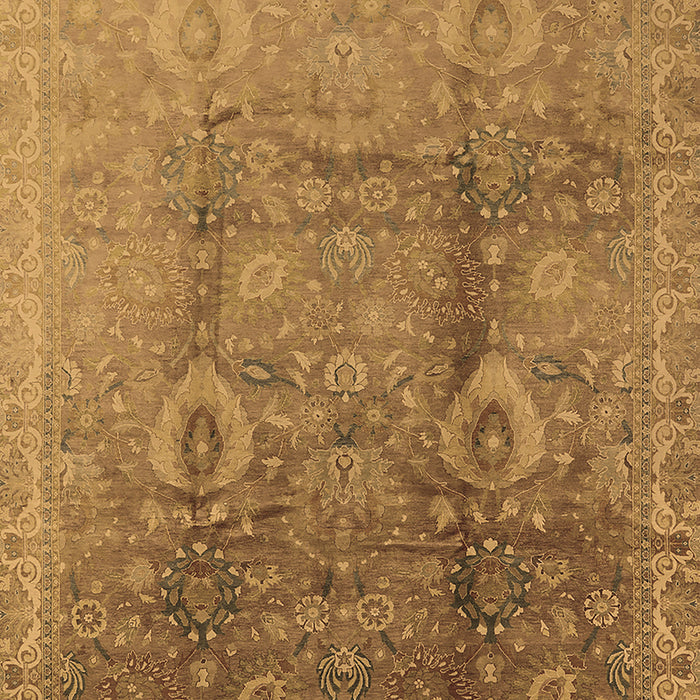 Oriental Brown Traditional Rug, urb679brn