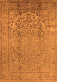 Oriental Orange Traditional Rug, urb680org