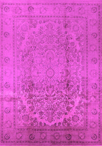 Oriental Pink Traditional Rug, urb680pnk