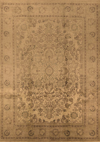 Oriental Brown Traditional Rug, urb680brn