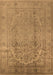 Oriental Brown Traditional Rug, urb680brn