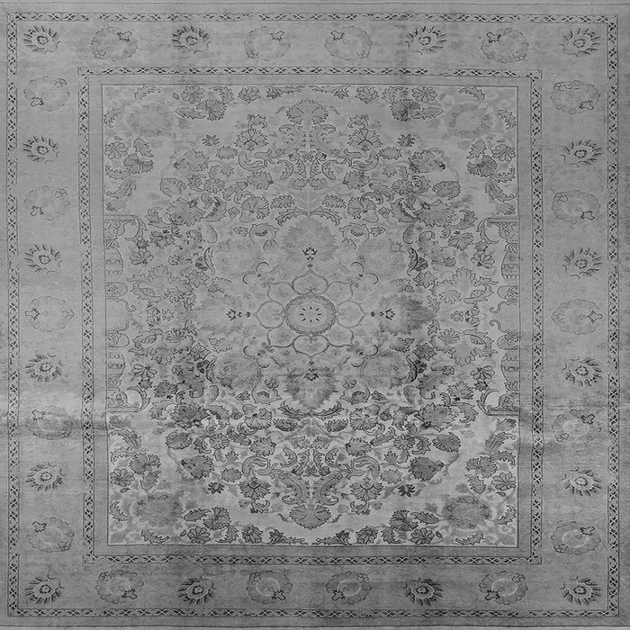 Square Oriental Gray Traditional Rug, urb680gry