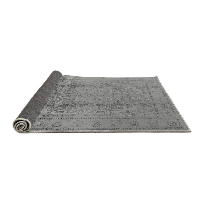Sideview of Oriental Gray Traditional Rug, urb680gry