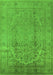 Oriental Green Traditional Rug, urb680grn