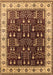 Oriental Brown Industrial Rug, urb681brn