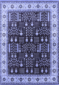 Oriental Blue Industrial Rug, urb681blu